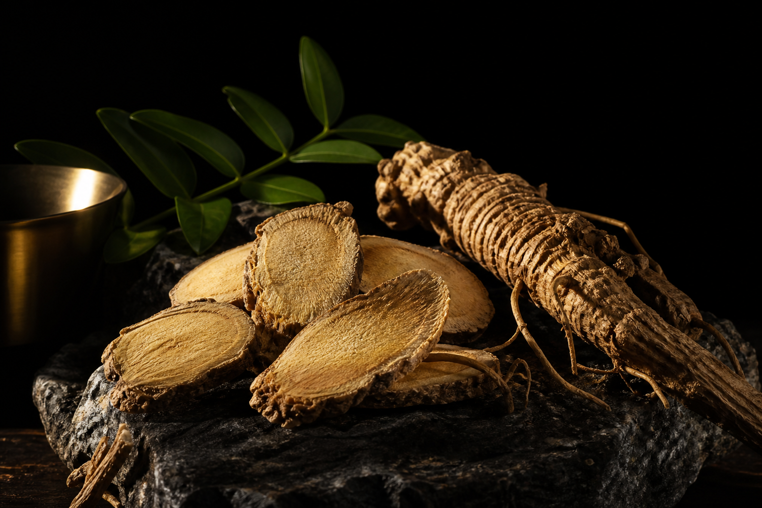 Premium wild Red Tongkat Ali root slices